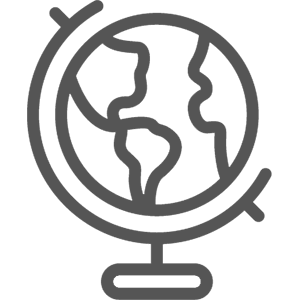 Globe icon